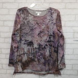 Christopher & banks blouse size L